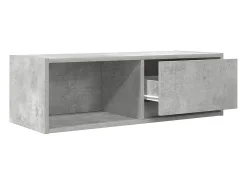 Muebles de TV 2uds madera ingeniería gris hormigón 80x31x25,5cm