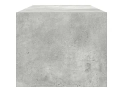 Muebles de TV 2uds madera ingeniería gris hormigón 80x31x25,5cm