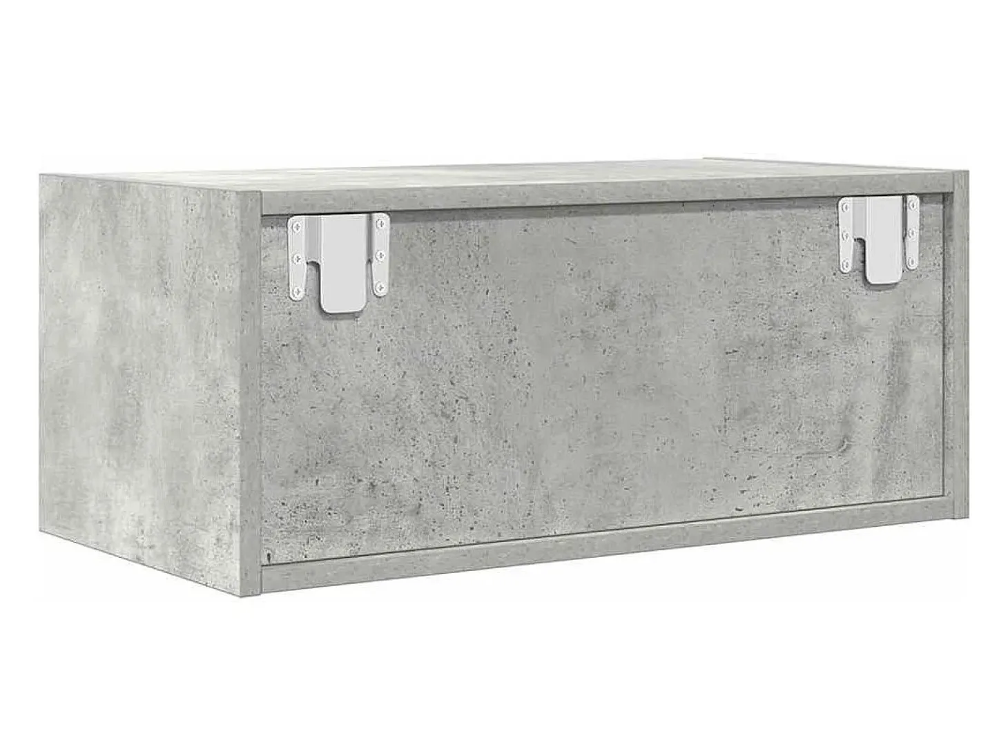 Muebles de TV 2uds madera ingeniería gris hormigón 60x31x25,5cm