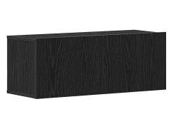 Muebles para TV 2 pcs Roble negro 80 x 30 x 30 cm