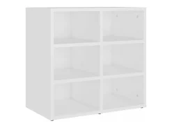 Muebles zapatero 2 unidades blanco 52,5x30x50 cm ES119949