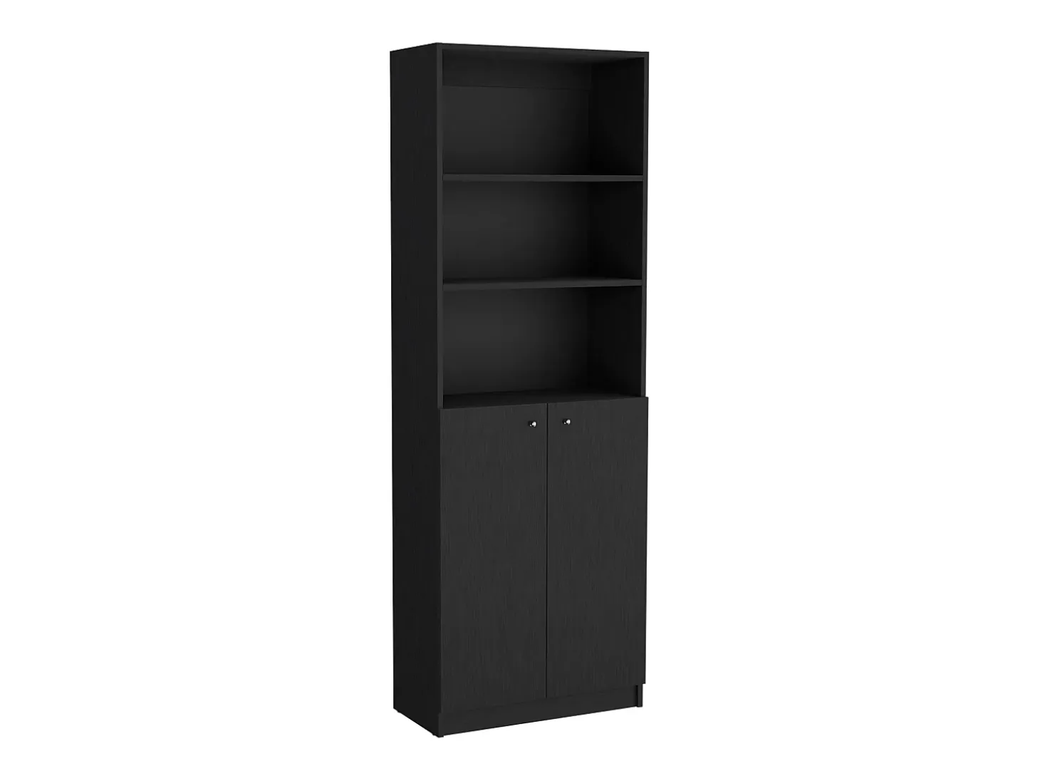 Munds Juego de Sala de 3 Piezas con 3 Libreros, Wengué