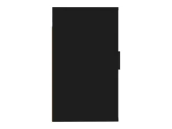 Murk Muebles para TV de pared 2 uds negro 40x34,5x60 cm