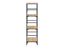 Namur Estantería de madera ingeniería roble Sonoma 50x33x117,5 cm