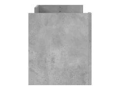 Nando Mueble para TV contrachapada gris hormigón 100x35x40 cm