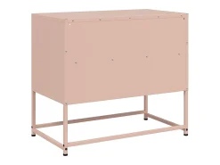 Nicholas Mueble para TV de acero rosa 68x39x60,5 cm