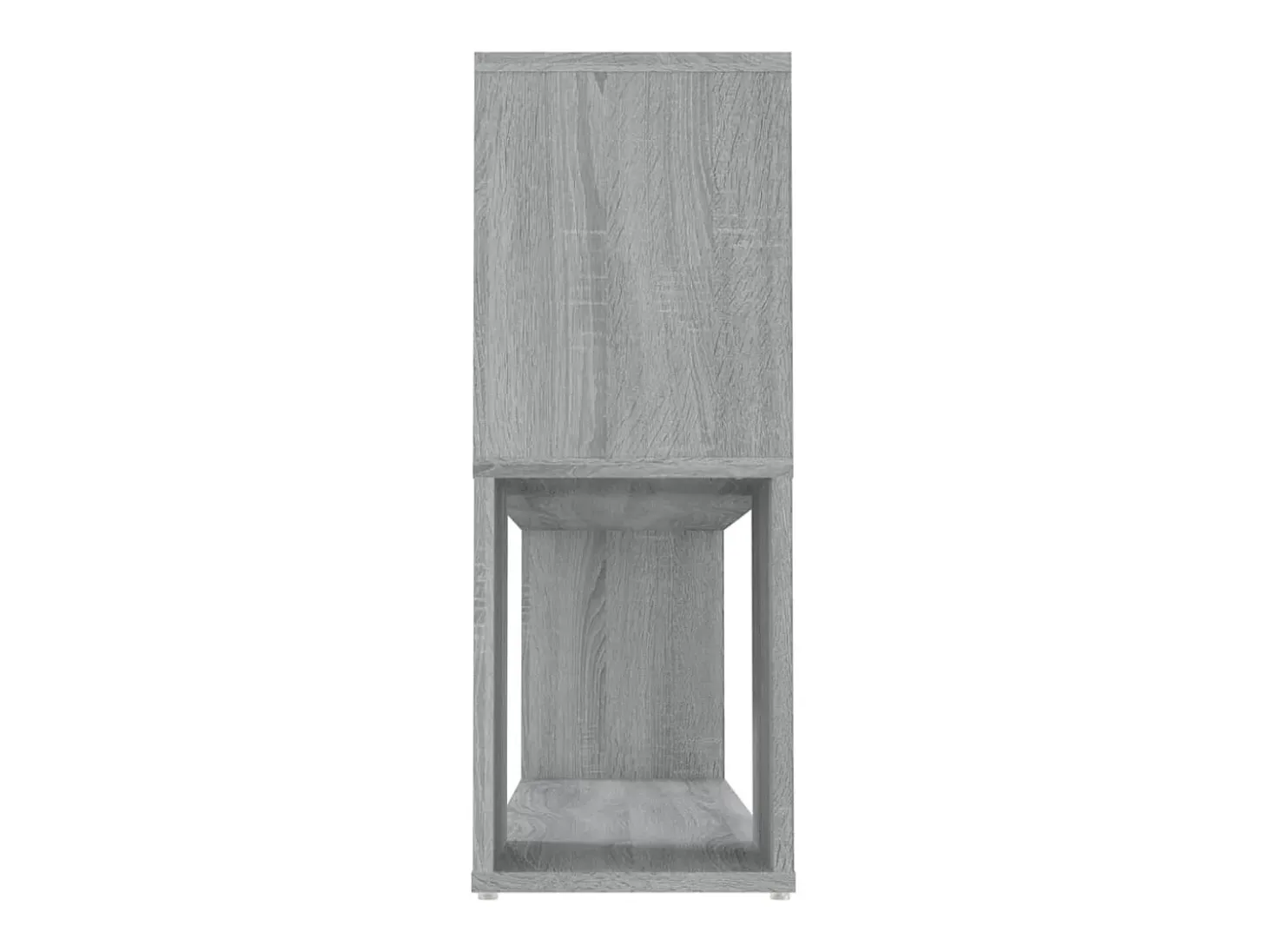 Norman Estantería de madera contrachapada gris Sonoma 100x24x63 cm