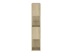 Norman Estantería/divisor de espacios roble Sonoma 100x24x124 cm