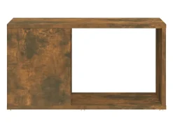 Norman Mueble para TV madera contrachapada roble ahumado 60x24x32 cm