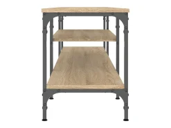 Numa Mueble TV madera ingeniería y erro roble sonoma 201x35x45 cm
