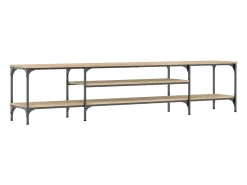 Numa Mueble TV madera ingeniería y erro roble sonoma 201x35x45 cm