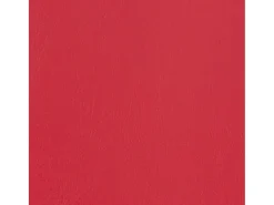 Nykøbing Mors Sillón con taburete cuero sintético rojo