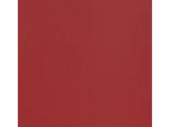 Nykøbing Mors Sillón diseño de cubo con reposapiés cuero sintético rojo tinto