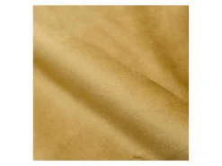 Pack de 4 sillas para isla central de terciopelo verde, amarillo 65 cm - Pénélope
