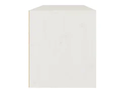 Palermo Muebles para TV 3 piezas madera maciza de pino blanco