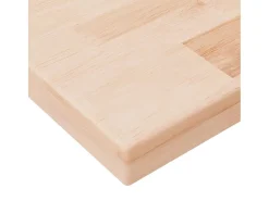 Panel de estantería 40x20x2,5 cm Madera maciza de roble sin tratar