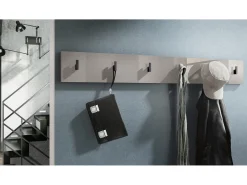 Panel de pared Linea en gris arena de alto brillo