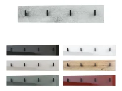 Panel de pared Linea V2 en blanco de alto brillo
