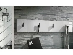 Panel de pared Linea V2 en blanco de alto brillo