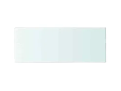 Paneles de estantería 2 uds Cristal transparente 60x25 cm