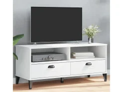 Paolo Emilio Mueble para TV VIKEN madera de ingeniería blanco