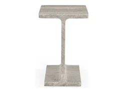 Pedestal de mármol L38 cm - HYPPOLITE - Beige