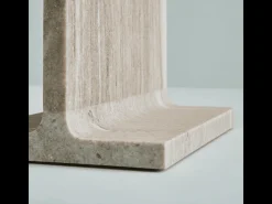 Pedestal de mármol L38 cm - HYPPOLITE - Beige
