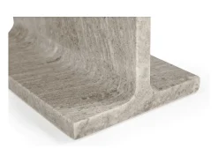 Pedestal de mármol L38 cm - HYPPOLITE - Beige