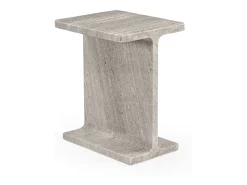 Pedestal de mármol L38 cm - HYPPOLITE - Beige