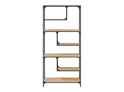 Pelin Estantería madera de ingeniería roble Sonoma 81x36x176 cm