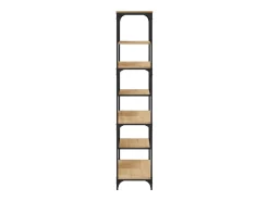 Pelin Estantería madera de ingeniería roble Sonoma 81x36x176 cm