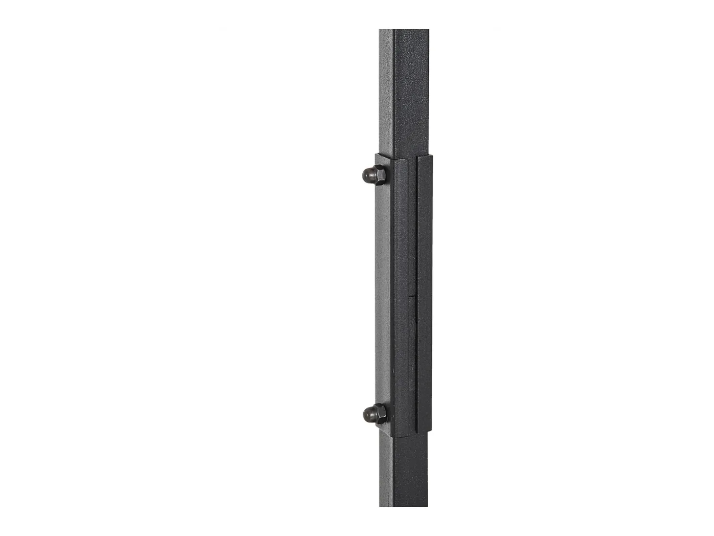Perchero con banco, zapatero, metal, negro (72,5x35x180 cm)