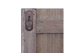 Perchero de pared MCW-C89 Welcome Shabby, marrón, desgastado
