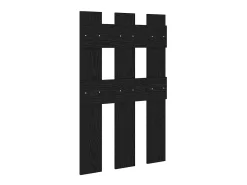 Perchero de pared Perchero de pared Roble negro 65 x 3 x 100 cm