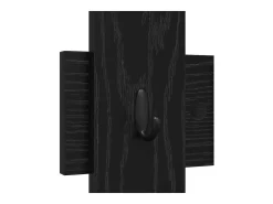 Perchero de pared Roble negro 60 x 3 x 82 cm Madera de ingeniería