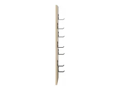Perchero de pared Roble Sonoma 30 x 1,5 x 80 cm