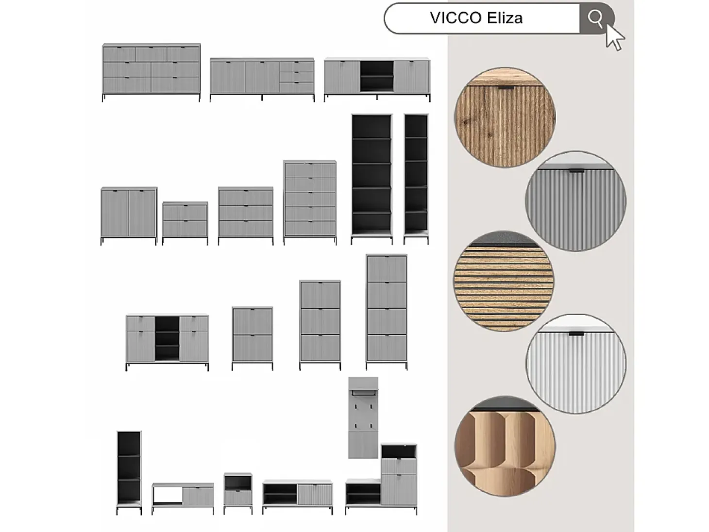Perchero de pared roble vikingo 43x27x120 eliza