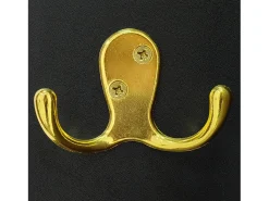 Perchero negro con banco para zapatos - Puertas onduladas, ganchos dorados y estantes ajustables - Muebles modernos para recibidor