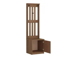 Perchero SANDNES 45x40x159,5 cm madera maciza de pino