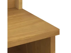 Perchero SANDNES 45x40x159,5 cm madera maciza de pino