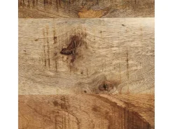 Perchero 80x40x190 cm madera maciza de mango en bruto