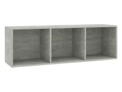 Pieter Estantería libros/mueble TV contrachapada hormigón 36x30x114cm