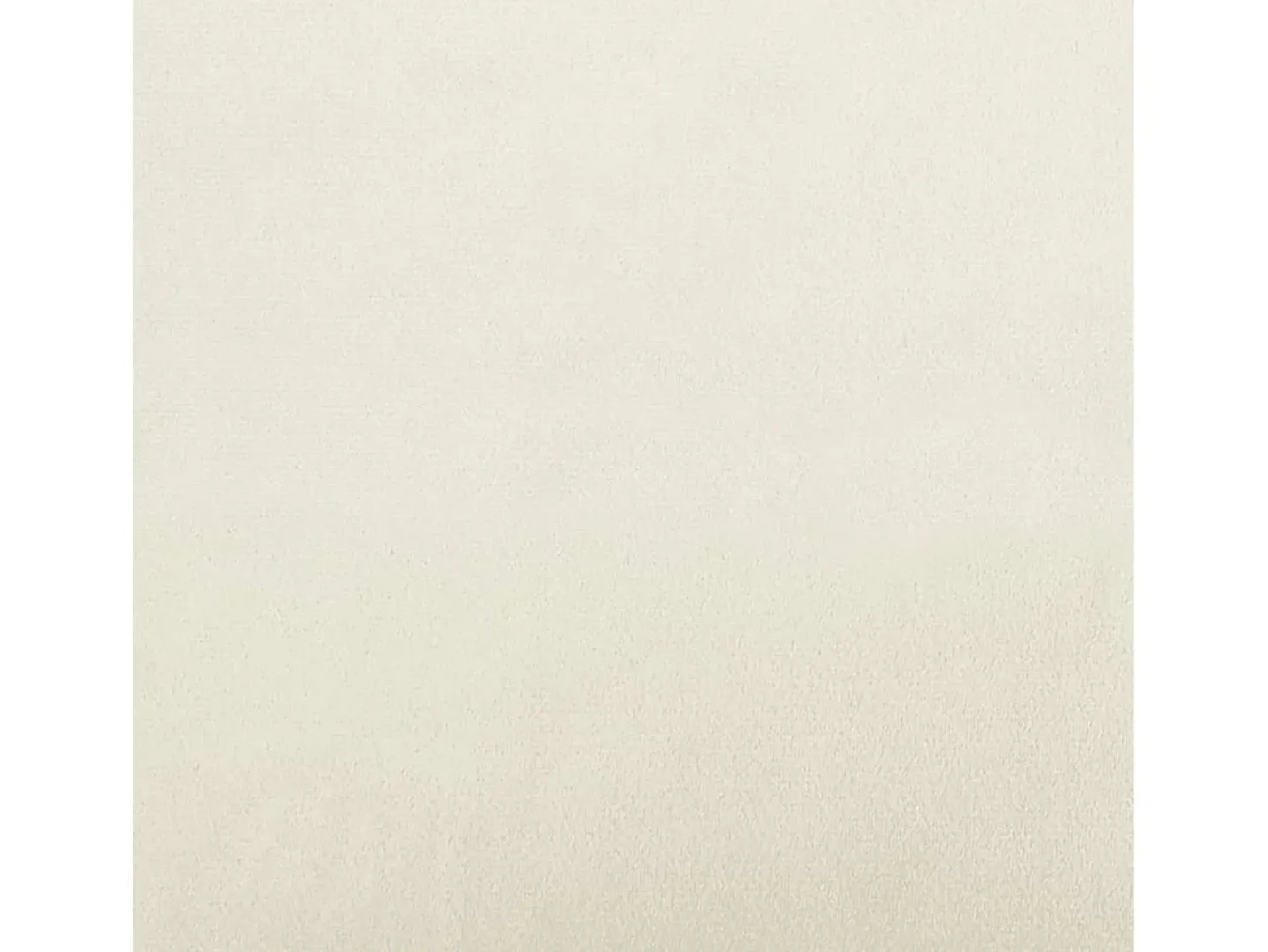 Poltrona com apoio de pés 60 cm veludo cor creme