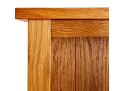 Poyraz vidaX Estantería de 7 niveles de madera maciza de roble 90x22,5x200 cm