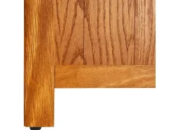 Poyraz vidaX Estantería de 7 niveles de madera maciza de roble 90x22,5x200 cm