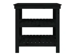 Prolenta Premium - Banco de trabajo de madera maciza de pino negro 78,5x50x80 cm