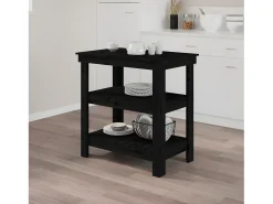 Prolenta Premium - Banco de trabajo de madera maciza de pino negro 78,5x50x80 cm