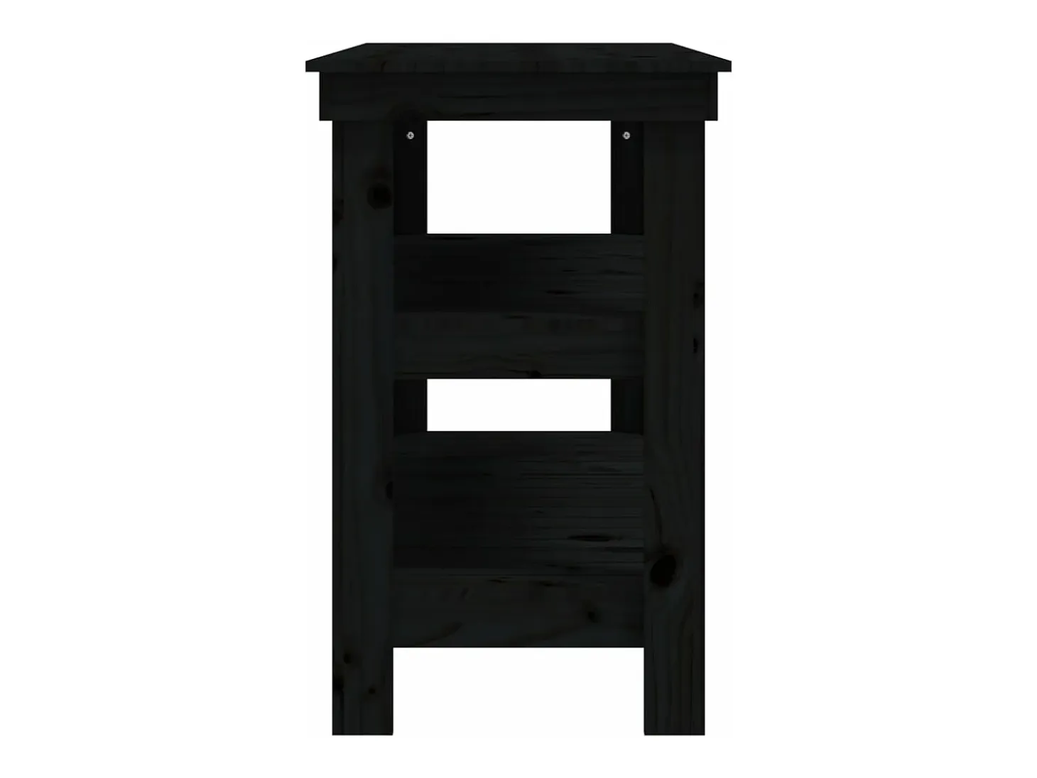 Prolenta Premium - Banco de trabajo de madera maciza de pino negro 110,5x50x80 cm