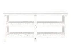 Prolenta Premium - Banco de trabajo de madera maciza de pino blanco 181x50x80 cm