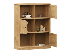 Prolenta Premium - Librería VIGO madera maciza de pino 90x35x114,5 cm
